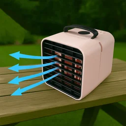 Mini Air Cooler Fan – Portable Water Cooling for Personal Comfort