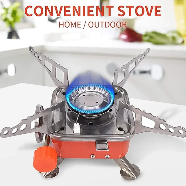 Mini Camping Stove 2800W – Portable Gas Burner for Outdoors |