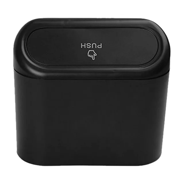 Mini Car Trash Can with Lid – Waterproof & Leak-Proof | Velvet Wheels