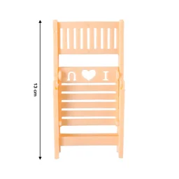 Mini Chair Mobile Stand Holder – Foldable & Portable Peach Phone Stand