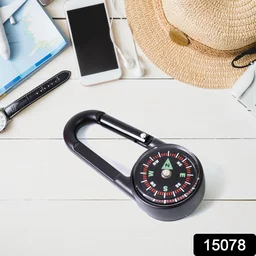 Mini Compass with Clip – Portable Outdoor Gear | Trekola