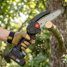 Mini Cordless Electric Chainsaw – Portable & Powerful for Garden Tasks