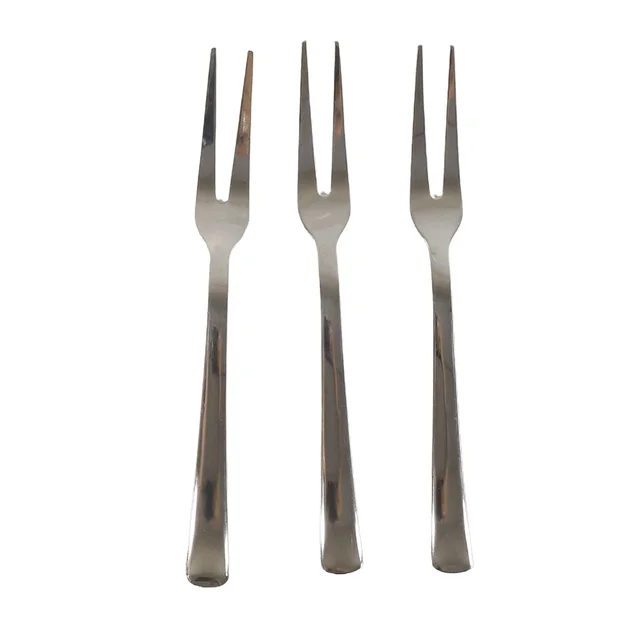 Mini Dessert Fruit Fork Set – Rust-Resistant Reusable Cutlery
