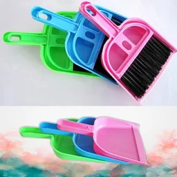 Mini Dustpan & Brush Set – Compact Cleaning for Home & Car | Velvet Wipe