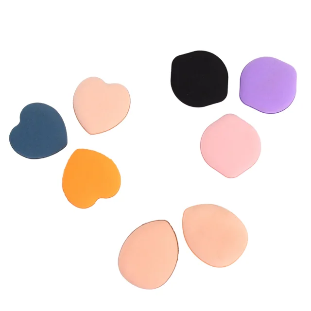 Mini Finger Powder Puff – Soft Makeup Sponges, 8 Pcs Set | BeautyBare