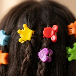 Mini Hair Claw Clips Set – Cute & Strong Grip Styling Accessories