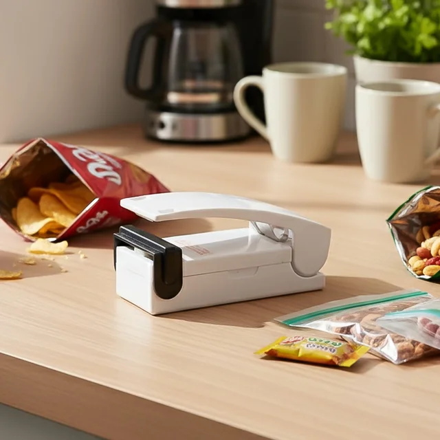 Mini Heat Sealer – Portable & Battery Operated Plastic Bag Sealer