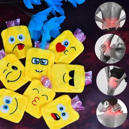 Mini Hot Water Bag – Emoji Relief for Pain & Cramps | Velvet Wellness