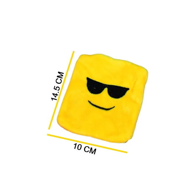 Mini Hot Water Bag – Emoji Relief for Pain & Cramps | Velvet Wellness