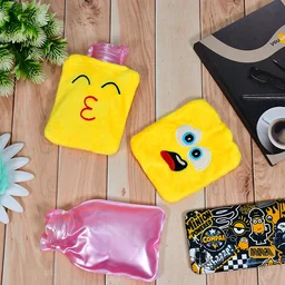Mini Hot Water Bag – Emoji Relief for Pain & Cramps | Velvet Wellness
