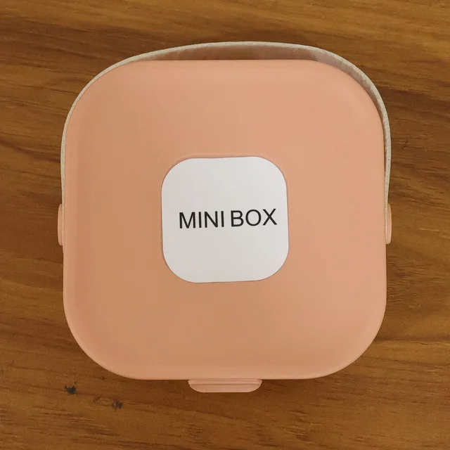 Mini Jewelry Storage Box – Compact Travel Organizer with Mirror