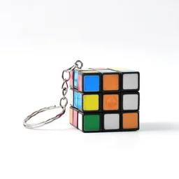 Mini Magic Cube Puzzle – Brain Game Keychain | Boardoria