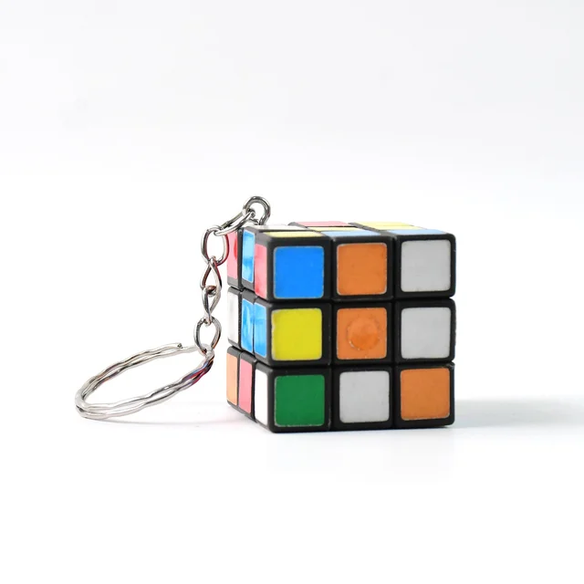 Mini Magic Cube Puzzle – Brain Game Keychain | Boardoria