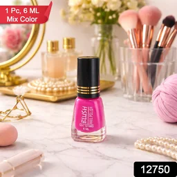 Mini Matte Nail Polish – Quick-Dry 6 ML Glitter Finish