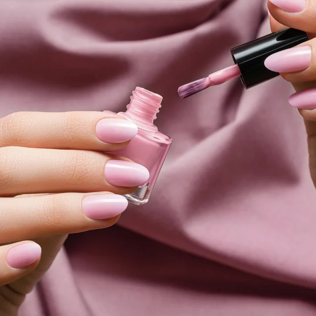 Mini Matte Nail Polish – Quick-Dry 6 ML Glitter Finish