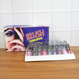 Mini Matte Nail Polish – Quick-Dry 6 ML Glitter Finish