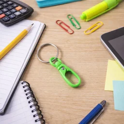Mini Plastic Carabiner Keychain – Durable Clip for Keys & Bags