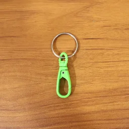 Mini Plastic Carabiner Keychain – Durable Clip for Keys & Bags
