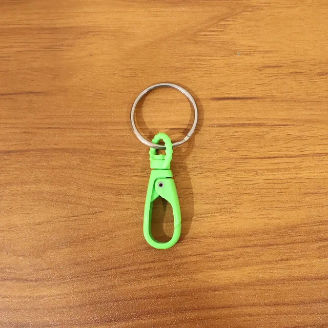 Mini Plastic Carabiner Keychain – Durable Clip for Keys & Bags