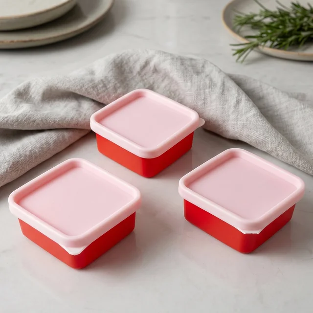 Mini Plastic Food Storage Container – Compact & Multipurpose Kitchen Organizer