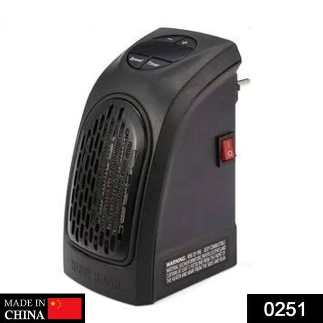 Mini Plug-in Heater – 400W Portable Wall Heater for Home |