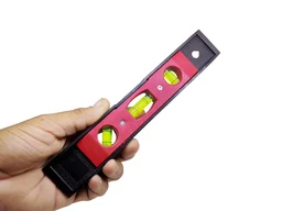 Mini Pocket Level – 3 Bubble Magnetic Torpedo Ruler | BoltForce