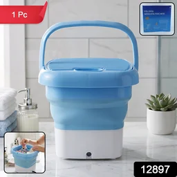 Mini Portable Washing Machine – Foldable & Compact | Mini Bubbles