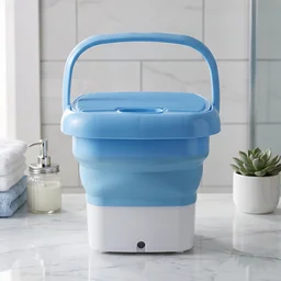 Mini Portable Washing Machine – Foldable & Compact | Mini Bubbles