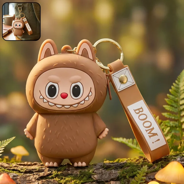 Mini Pouch Keychain – Cute Cartoon Design for Daily Use