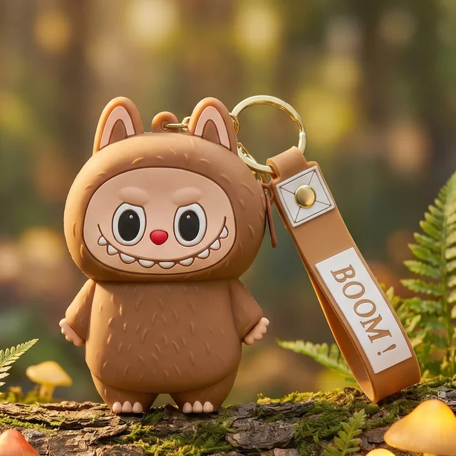 Mini Pouch Keychain – Cute Cartoon Design for Daily Use