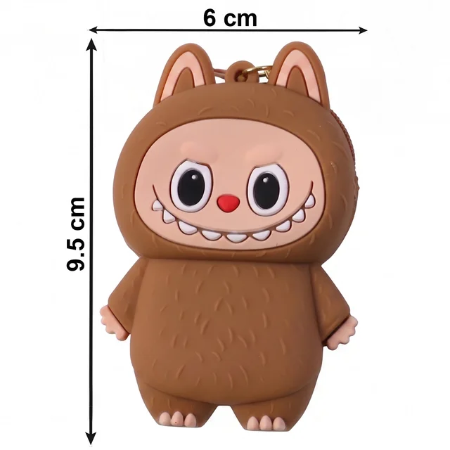 Mini Pouch Keychain – Cute Cartoon Design for Daily Use