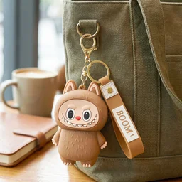 Mini Pouch Keychain – Cute Cartoon Design for Daily Use