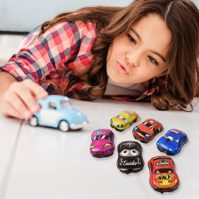 Mini Pull Back Car Toy Set – 12-Piece Vehicle Collection | Aditi