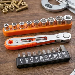 Mini Ratchet Wrench – Compact Versatile Socket Screwdriver Set