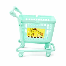 Mini Shopping Cart Toy for Kids – Realistic Role Playing Fun
