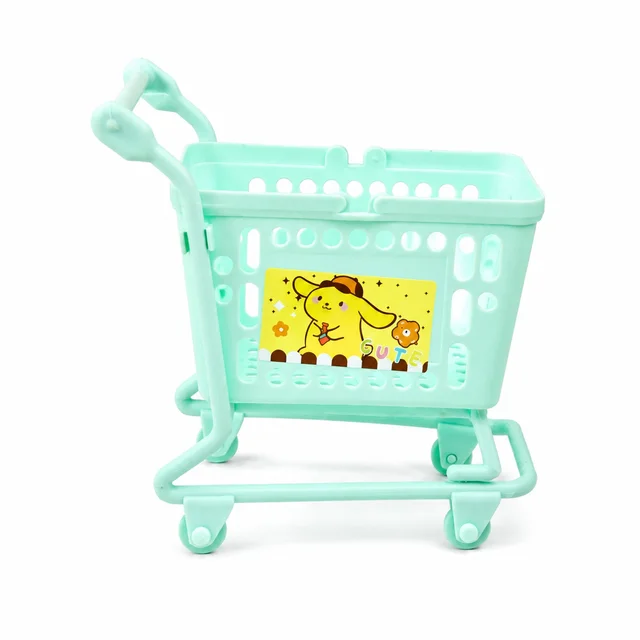 Mini Shopping Cart Toy for Kids – Realistic Role Playing Fun
