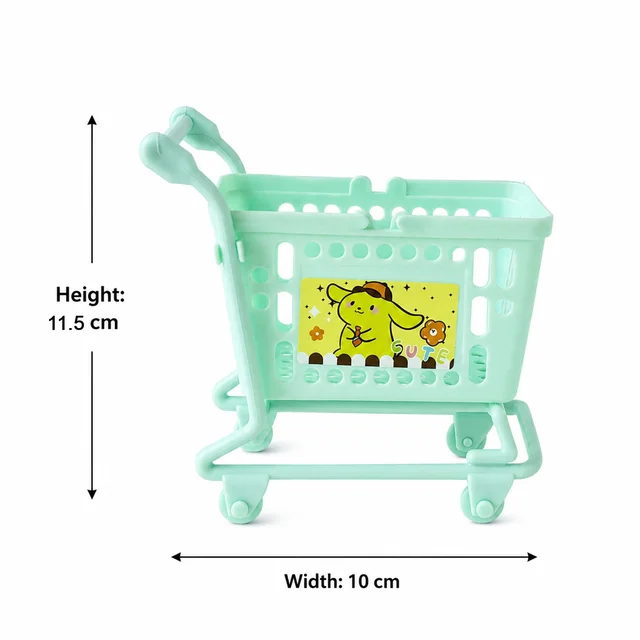 Mini Shopping Cart Toy for Kids – Realistic Role Playing Fun