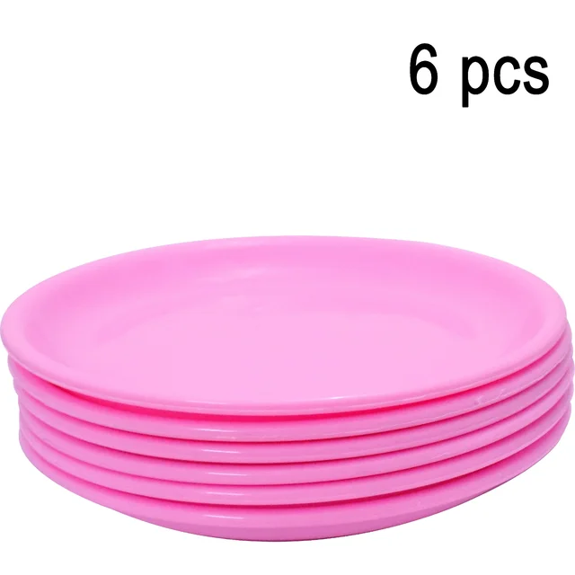 Mini Soup Plates – Durable Polypropylene Set of 6 | Indo Glow