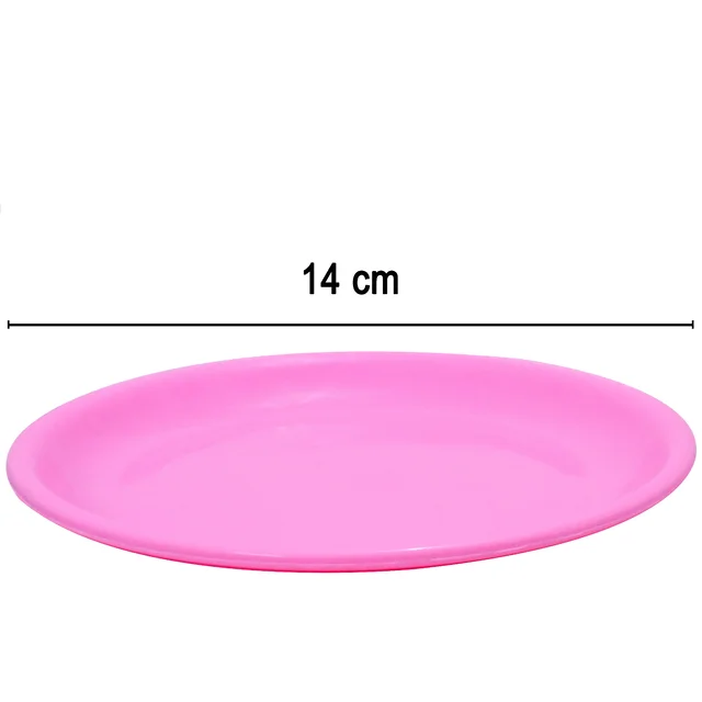 Mini Soup Plates – Durable Polypropylene Set of 6 | Indo Glow