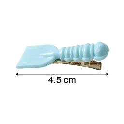 Mini Spade & Leaf Hair Clips – Lightweight 2-Piece Set for Girls
