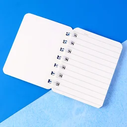 Mini Spiral Bound Pocket Notebook – Compact Artistic Writing Diary