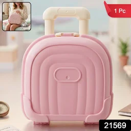 Mini Suitcase Storage Box, Cute & Reusable Travel Organizer