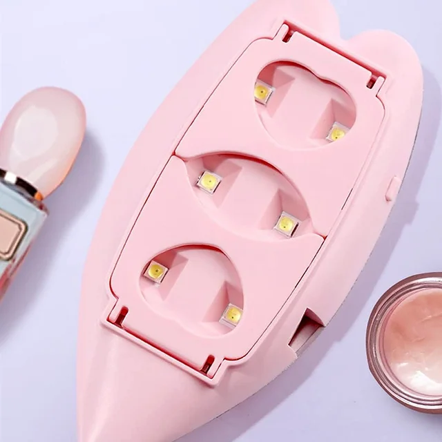 Mini UV LED Nail Lamp – Portable Gel Polish Curing | AuriGlam