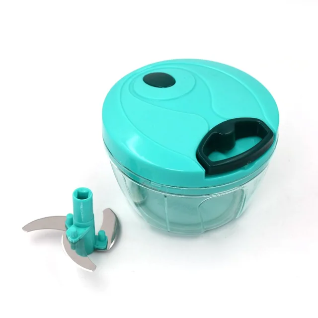 Mini Vegetable Chopper – 550ml, 3 Blades for Quick Prep | Bathora