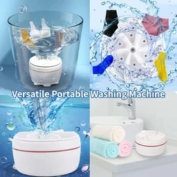 Mini Washing Machine – Portable USB Washer | Trekola