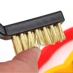 Mini Wire Brush Set – 3 Pc Brass, Nylon, Steel | Velvet Wipe