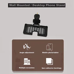 Mobile Charging Wall Holder – Foldable, Secure Stand | PHOBIA