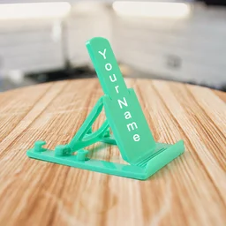 Mobile Phone Stand – Adjustable Foldable Plastic Holder Set (2 Pc)