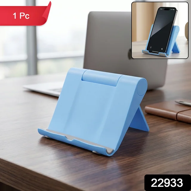 Mobile Phone Stand – Adjustable, Foldable & Portable for Desk Use