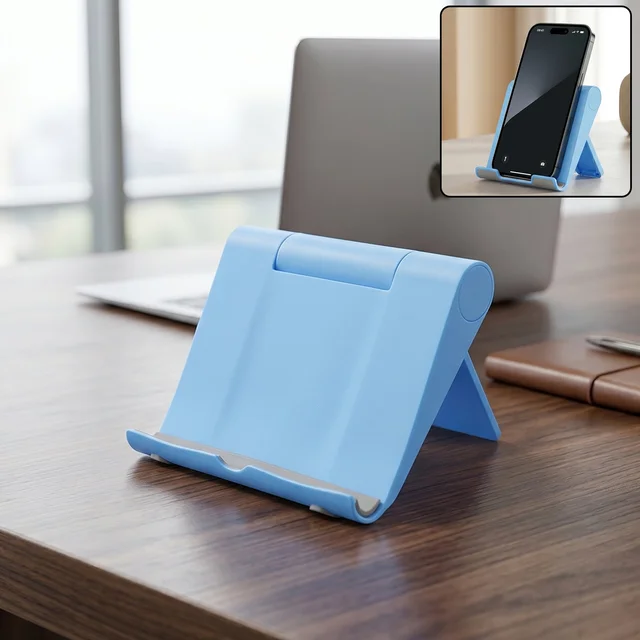 Mobile Phone Stand – Adjustable, Foldable & Portable for Desk Use